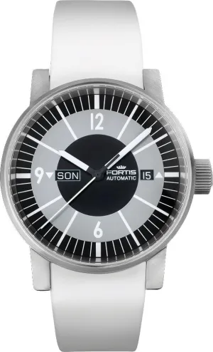 Fortis Watch Spacematic Classic Black Day Date