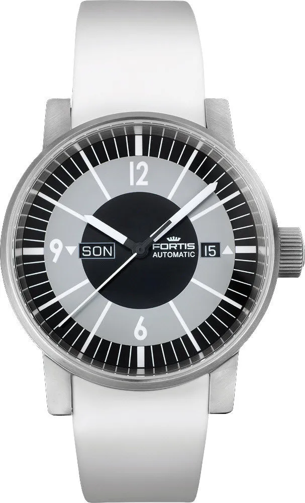 Fortis Watch Spacematic Classic Black Day Date
