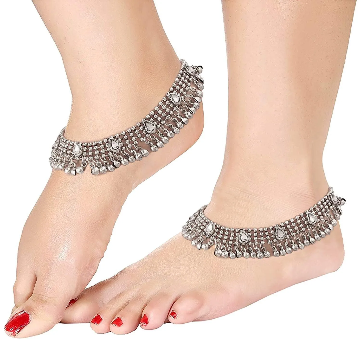 Gold & Silver Plated Handcrafted Payal/Anklets
