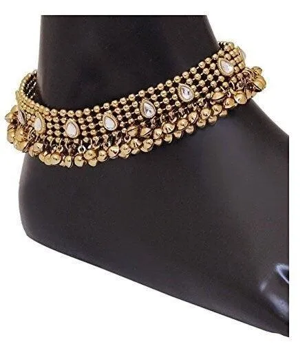 Gold & Silver Plated Handcrafted Payal/Anklets