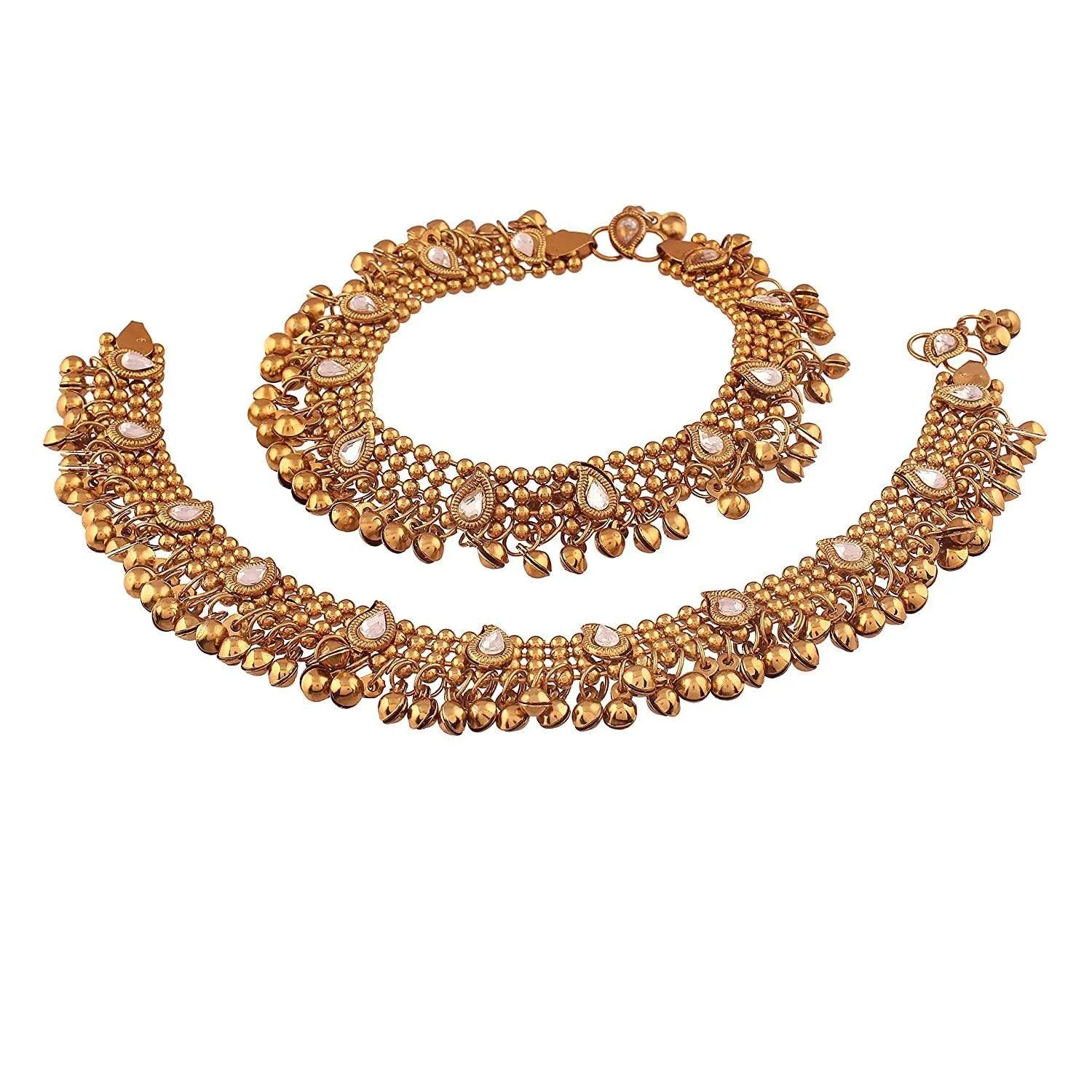 Gold & Silver Plated Handcrafted Payal/Anklets