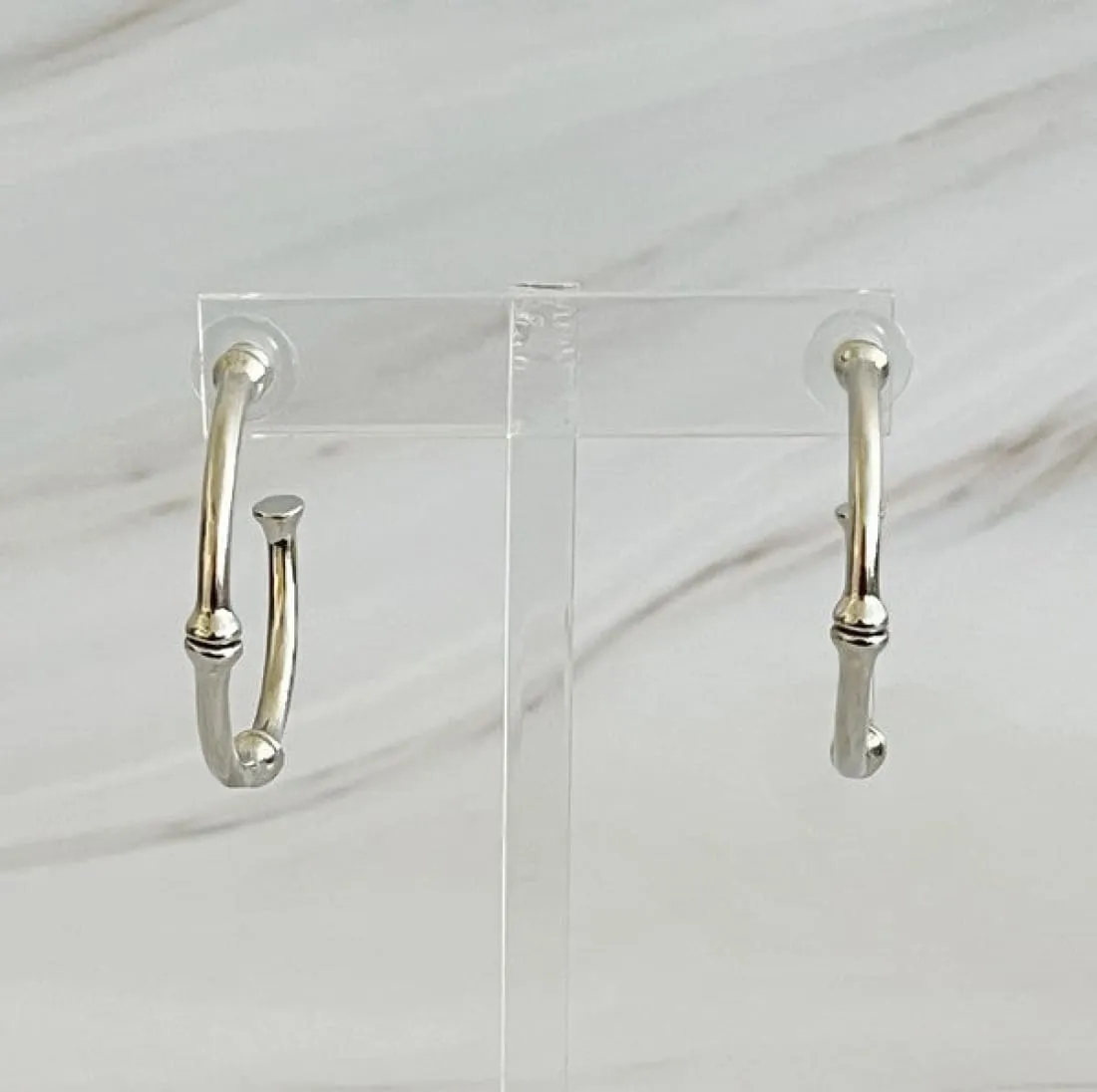 Golden Elegance Hoop Earrings