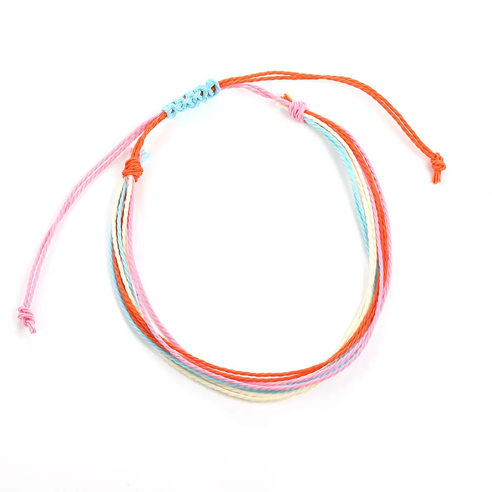 Hand Woven Colorful Bracelet Anklets