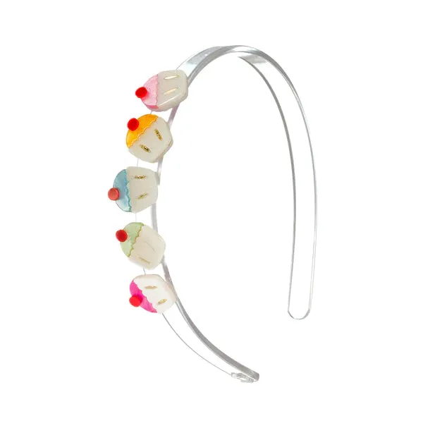 Headband - Mini Cupcakes (Pearlized)