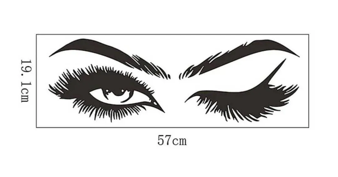 Home Decor - Wall Decal - eyes