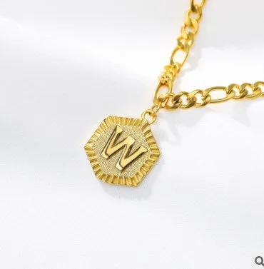 Initial Letter Gold Anklet