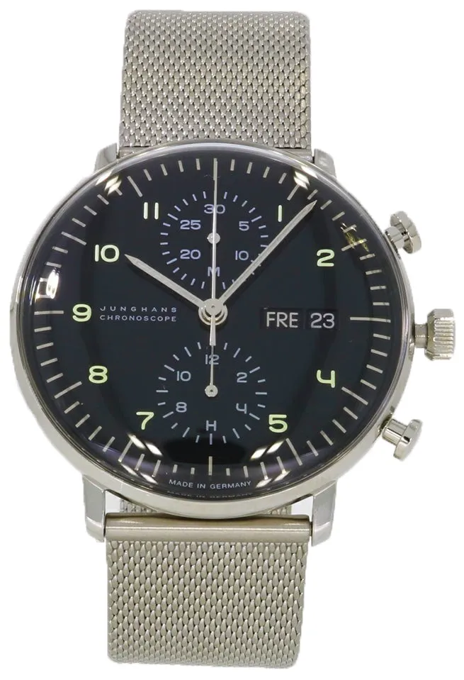 Junghans Max Bill Chronoscope German 027/4500.48