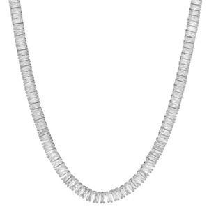 KING ICE: 6mm Baguette Tennis Chain