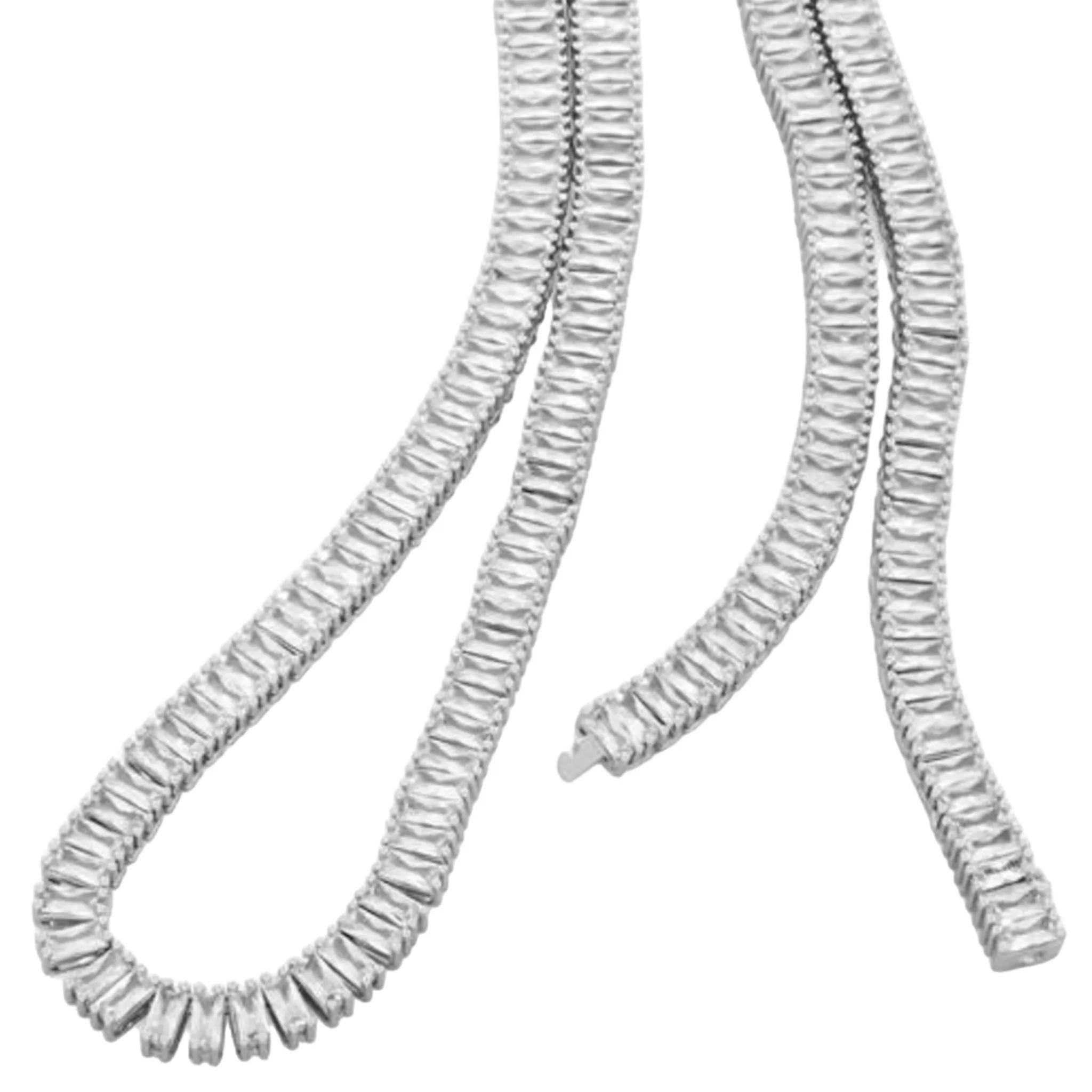 KING ICE: 6mm Baguette Tennis Chain