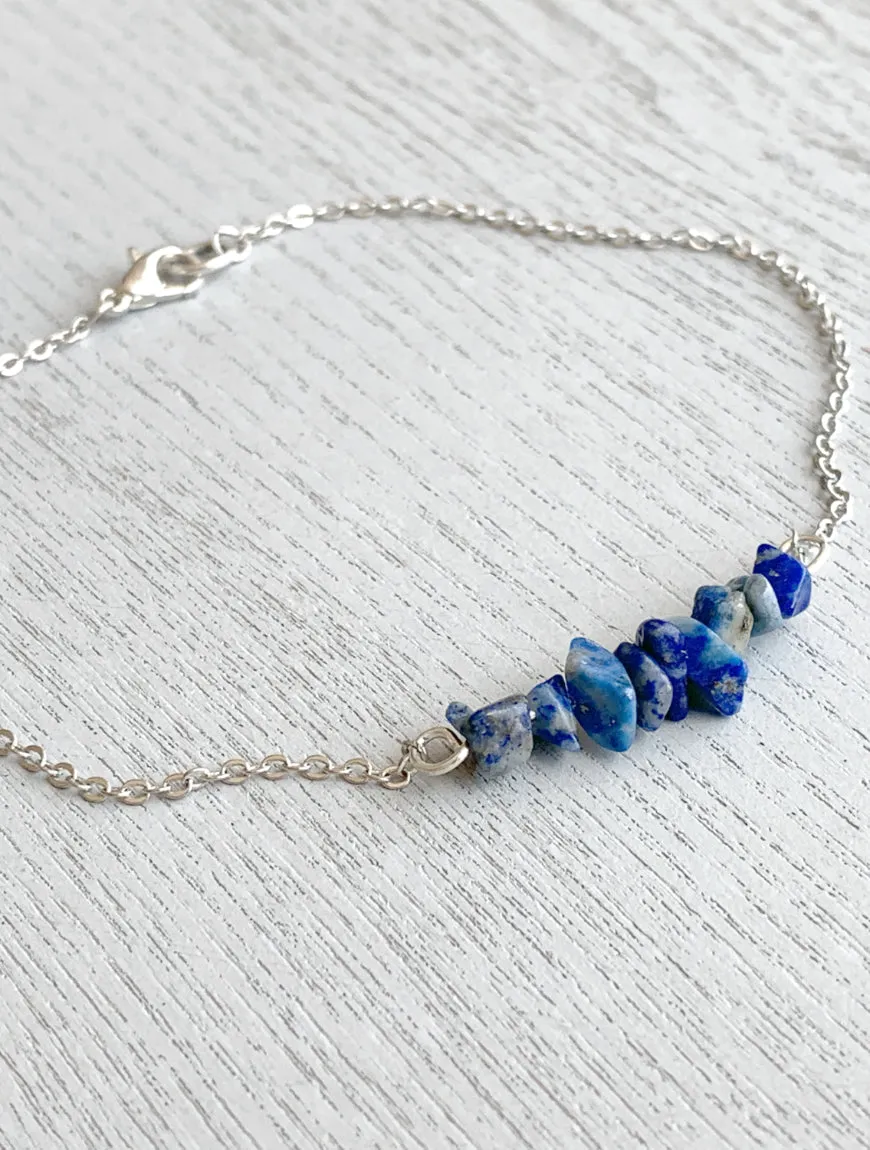 Lapis Lazuli Anklet