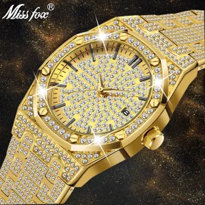 Men Luxury Brand Diamond Watches