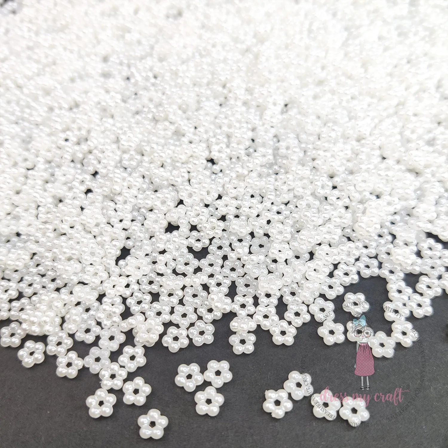 Micro Mini Flower Beads