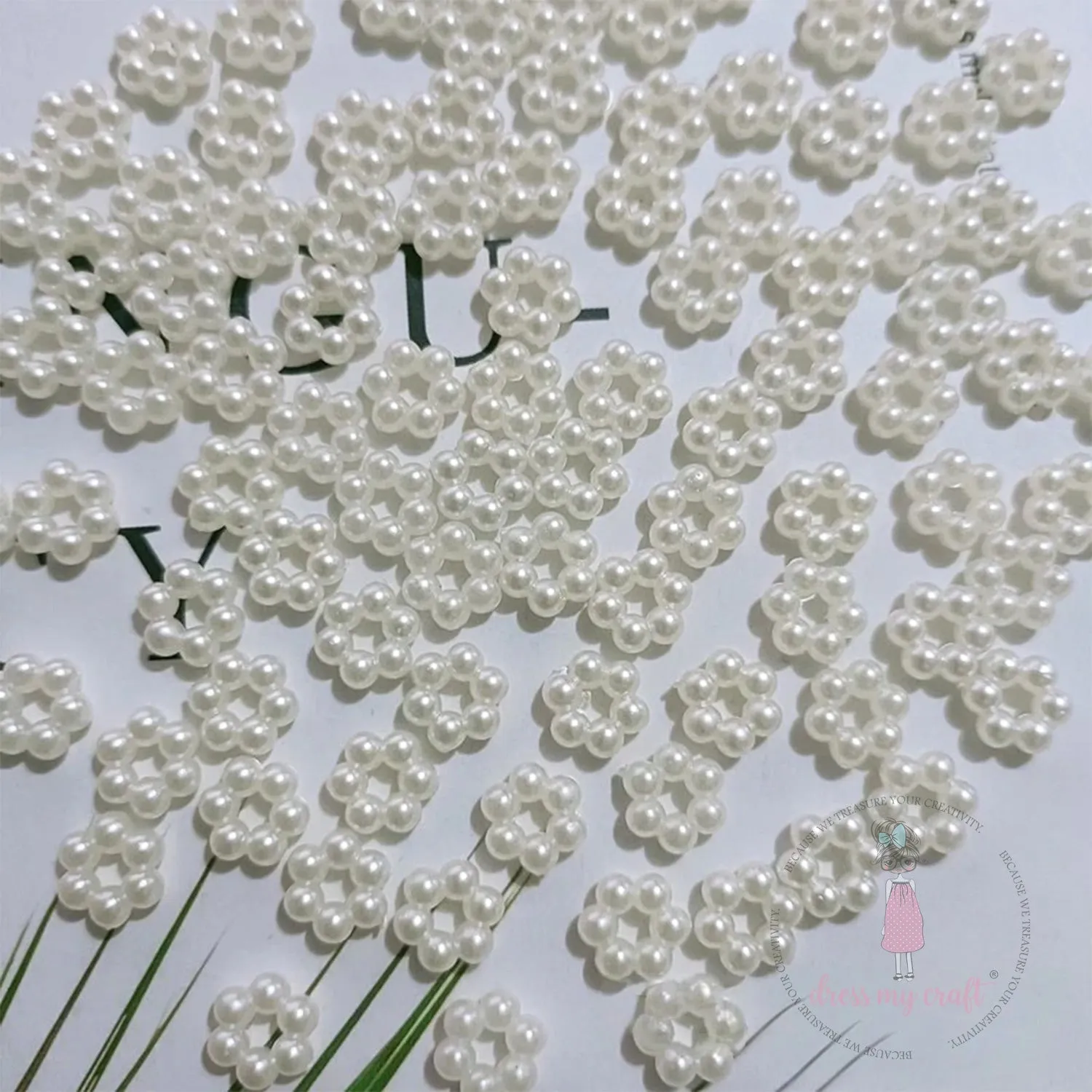 Micro Mini Flower Beads