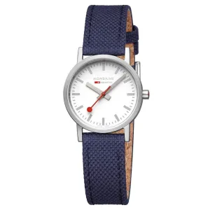Mondaine Classic 30mm, Modern Deep Ocean Blue Watch, A658.30323.17SBD1