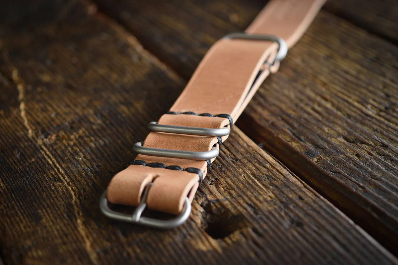 N.A.T.O. Watch Strap Horween Shell Cordovan