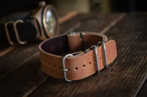 N.A.T.O. Watch Strap Horween Shell Cordovan