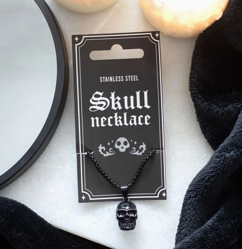 Necklace Skull Stainless Steel