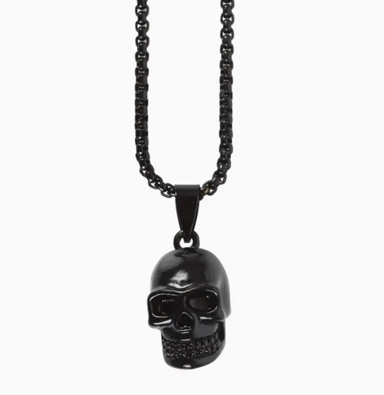Necklace Skull Stainless Steel