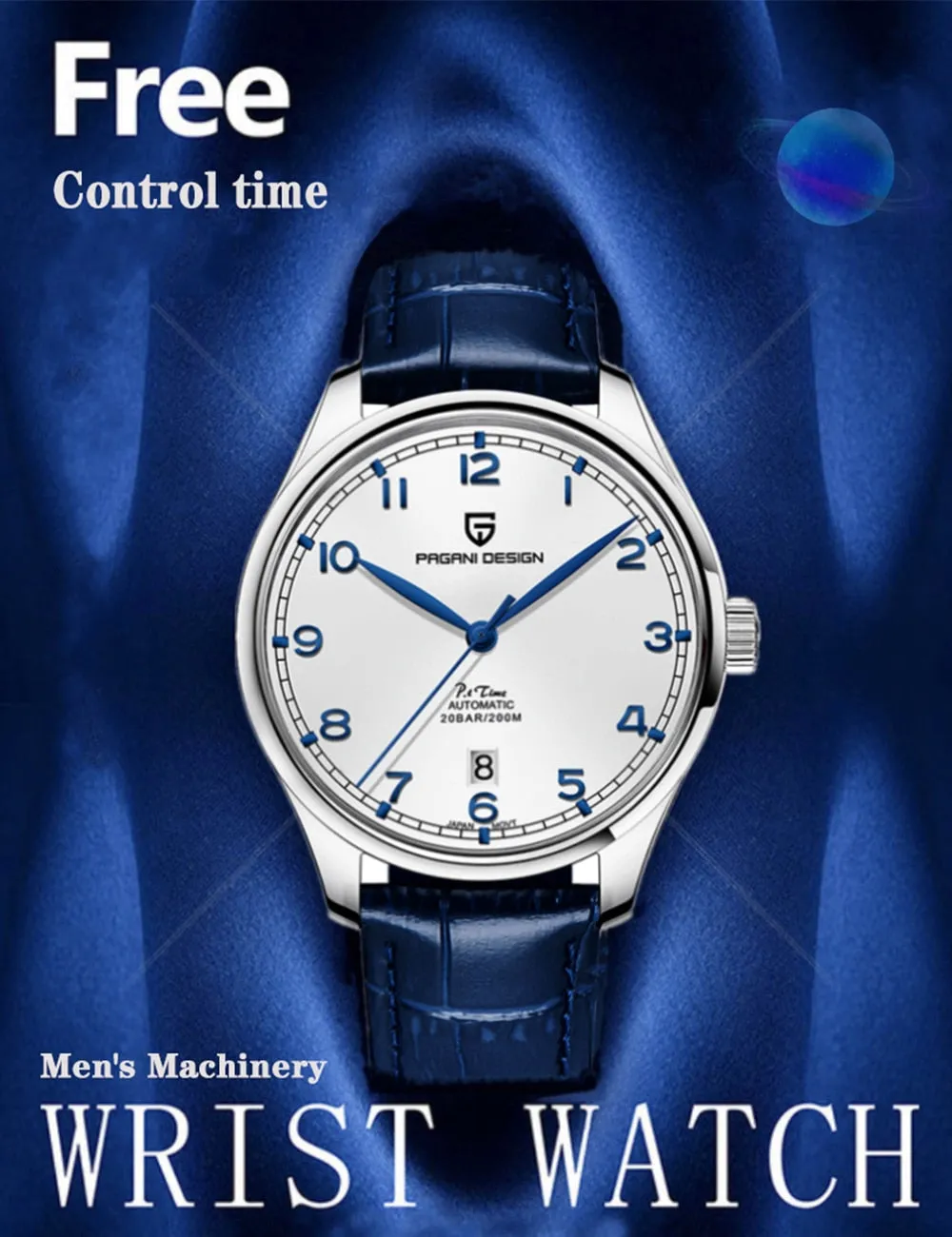 New Pilot Watch Luxury Sapphire Glass Automatic Watch