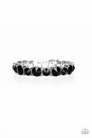 Paparazzi Bracelet ~ Born To Bedazzle - Black