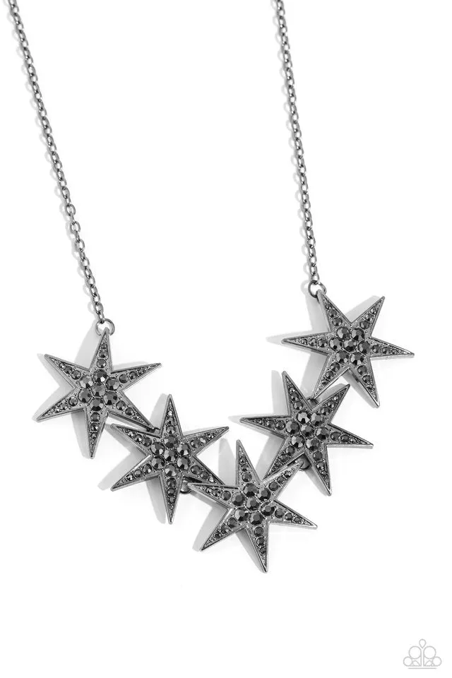 Paparazzi Necklace ~ Rockstar Ready - Black