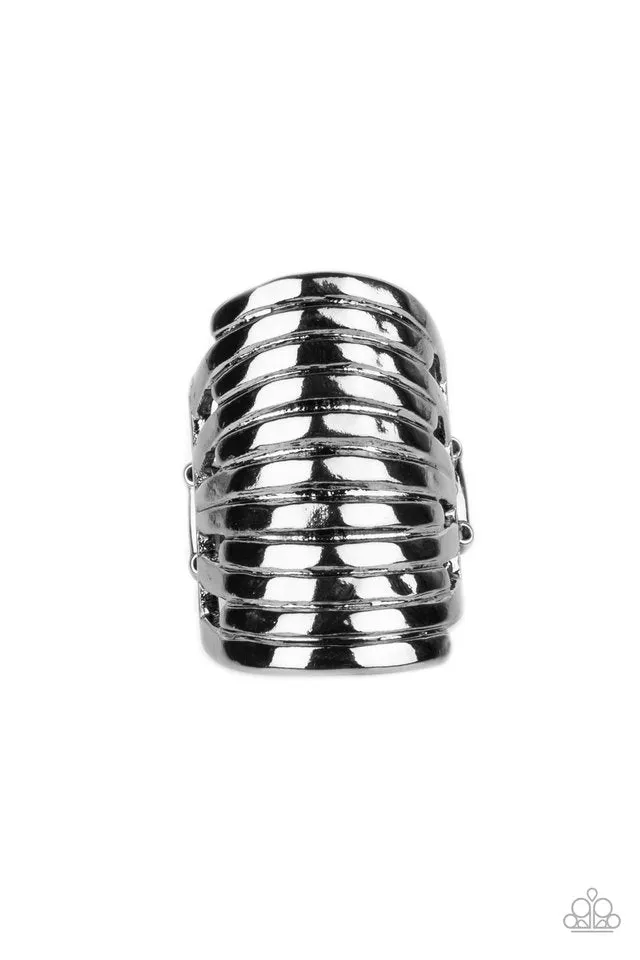 Paparazzi Ring ~ Imperial Glory - Black