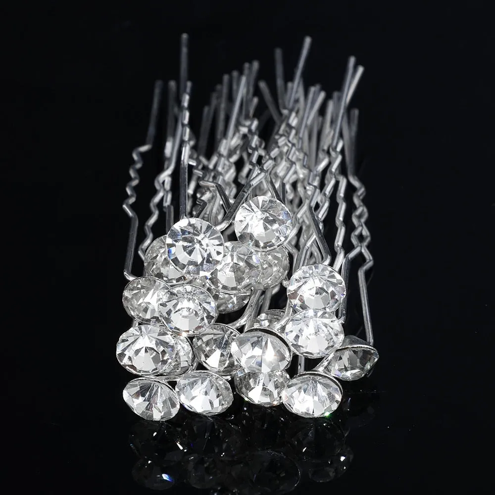 Pearl Wedding Hairpins