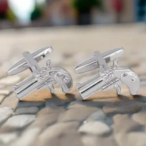 Pistol Gun Cufflinks (Online Exclusive)