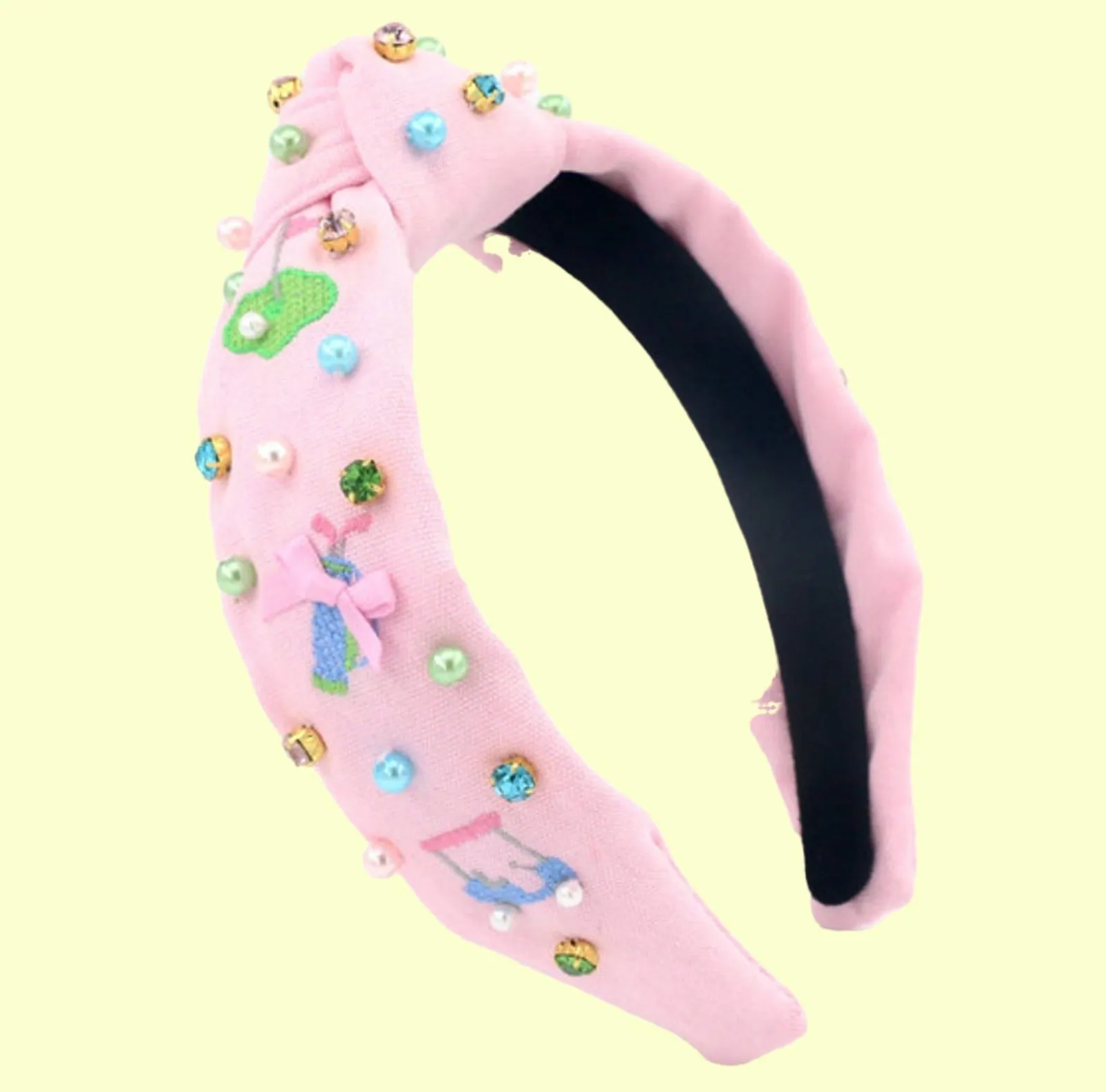 Poppyland Headband - ParTee Time - Golf Theme