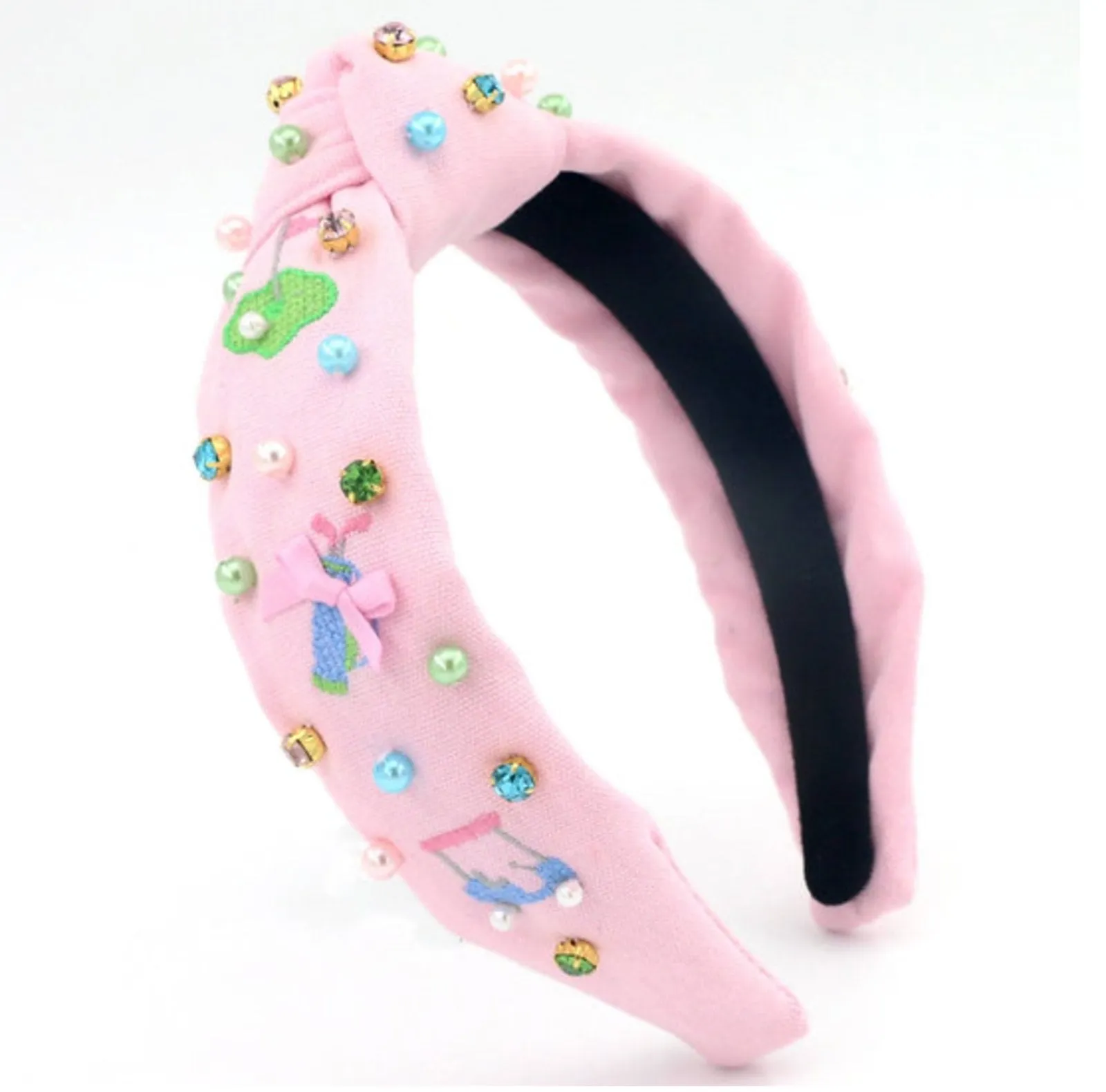 Poppyland Headband - ParTee Time - Golf Theme