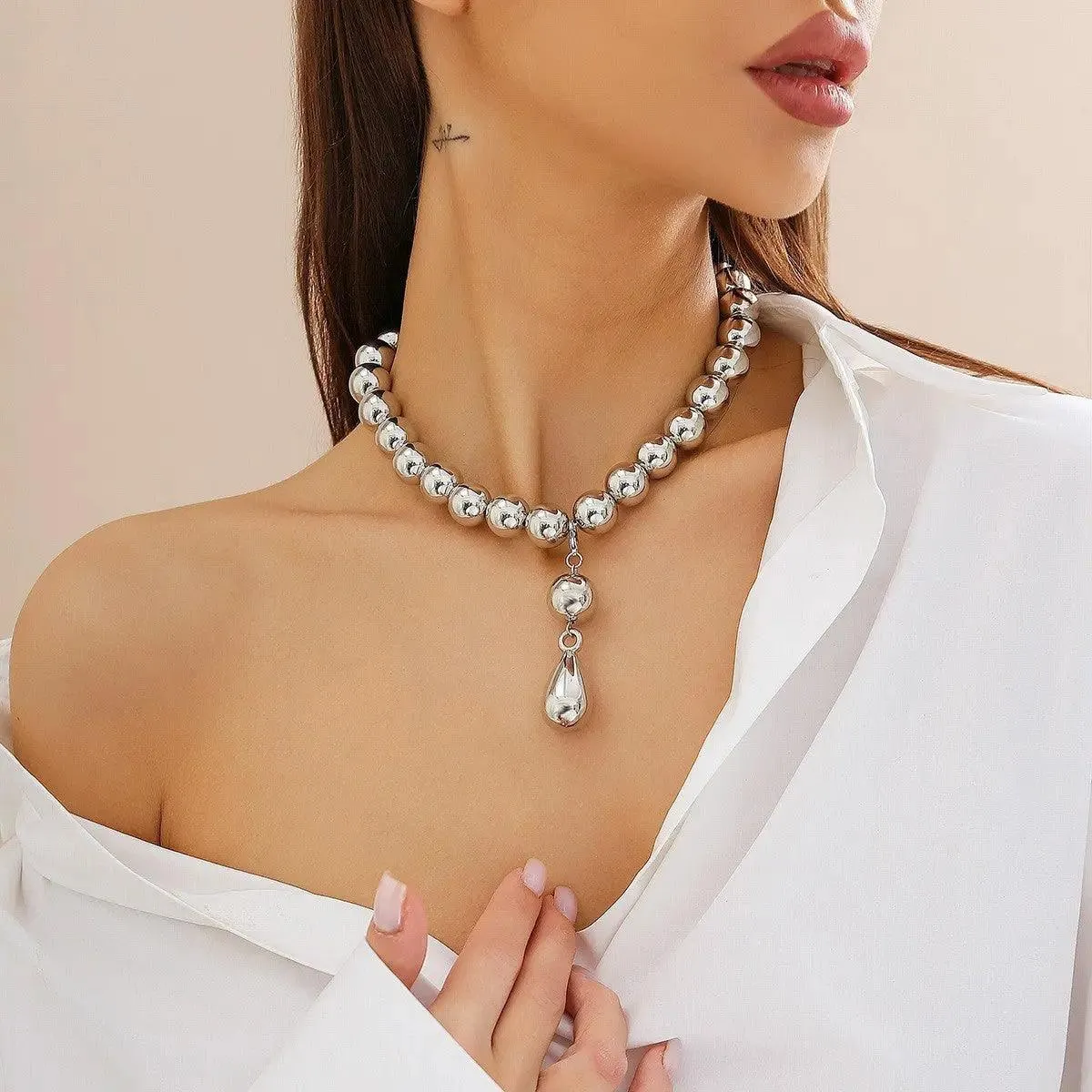 Removable Water Drop Jewelry Set