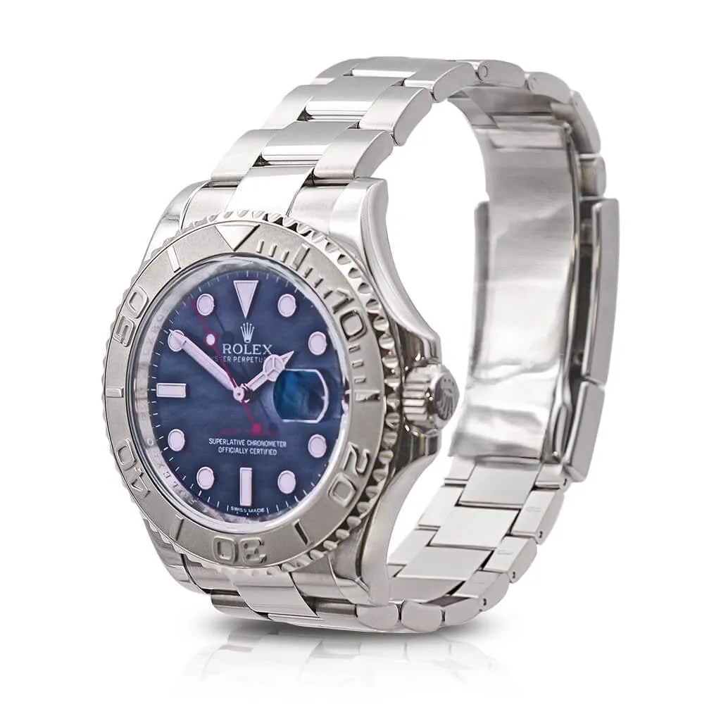 Rolex 40mm Yachtmaster - Oystersteel & Platinum - Ref: 116622