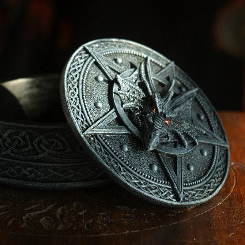 Round Pentagram Dragon Box