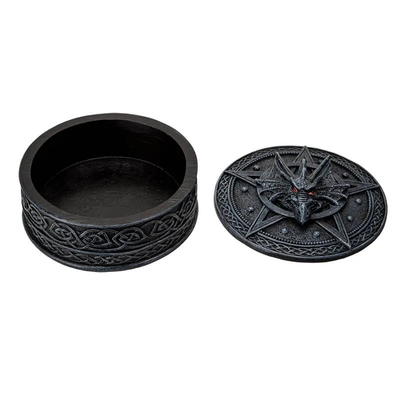 Round Pentagram Dragon Box