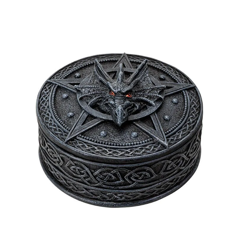 Round Pentagram Dragon Box