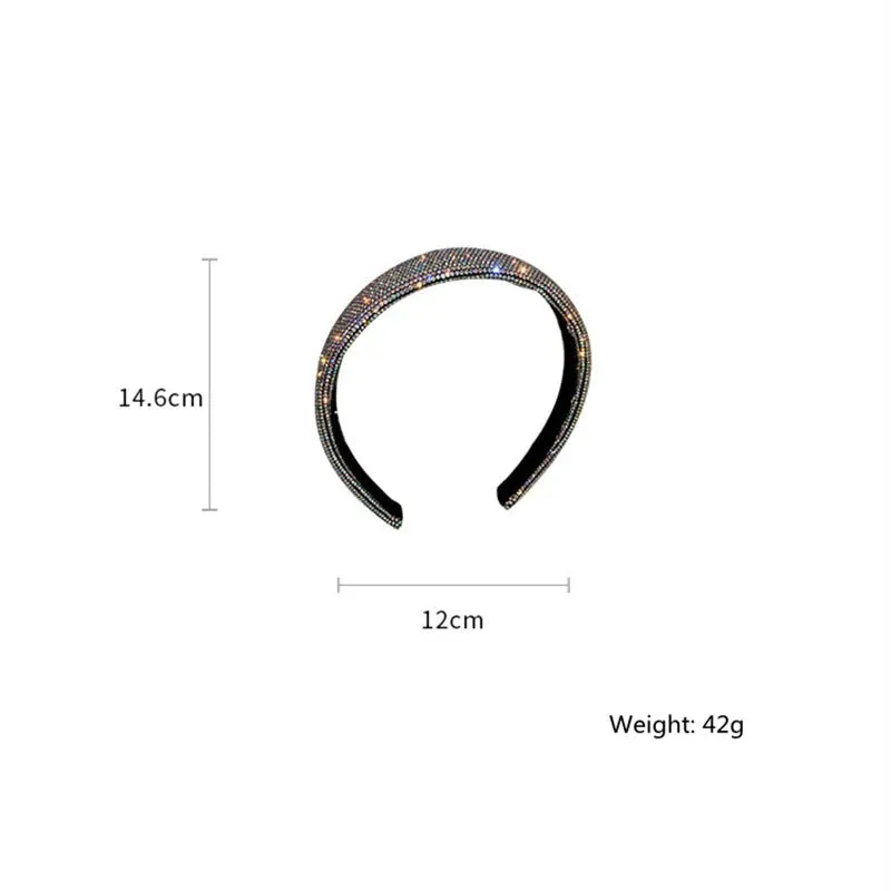 Shimmering Rhinestone Embellished Fashion Headbands