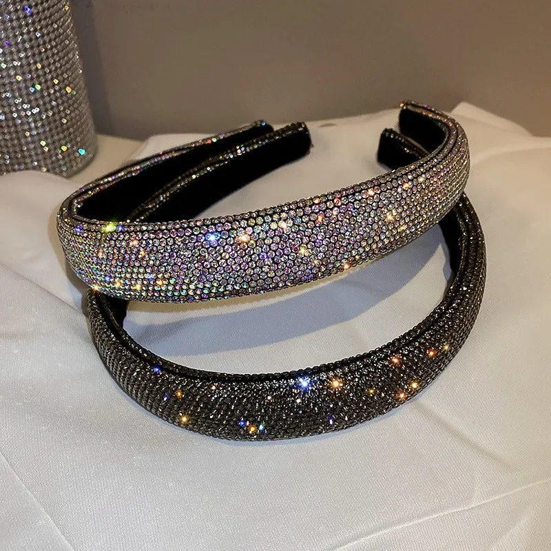 Shimmering Rhinestone Embellished Fashion Headbands