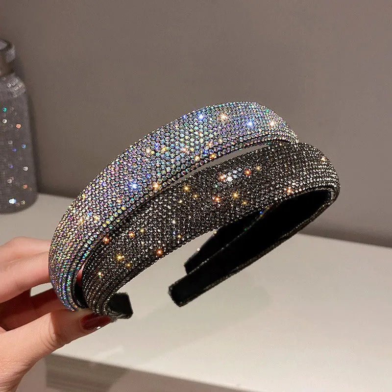 Shimmering Rhinestone Embellished Fashion Headbands