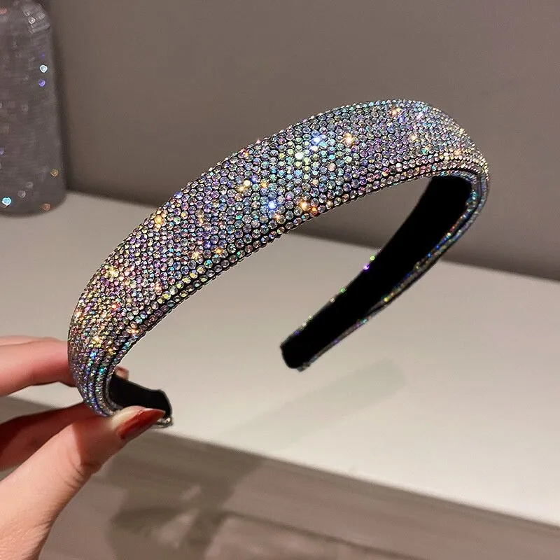 Shimmering Rhinestone Embellished Fashion Headbands