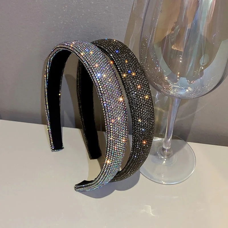 Shimmering Rhinestone Embellished Fashion Headbands