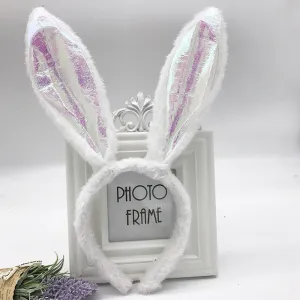 Shiny Bunny Ears Headband