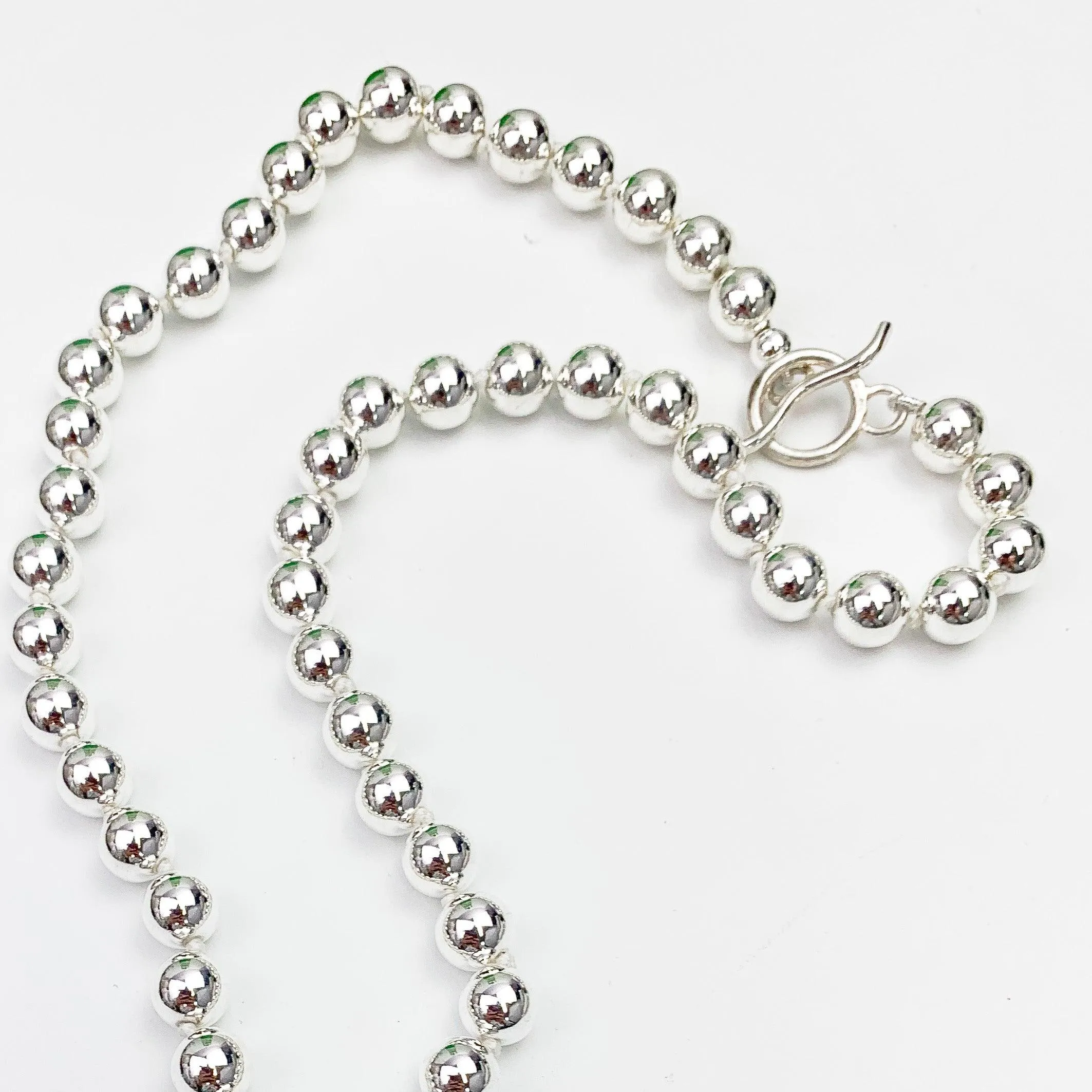Simon Sebbag Silver and Hematite Necklace