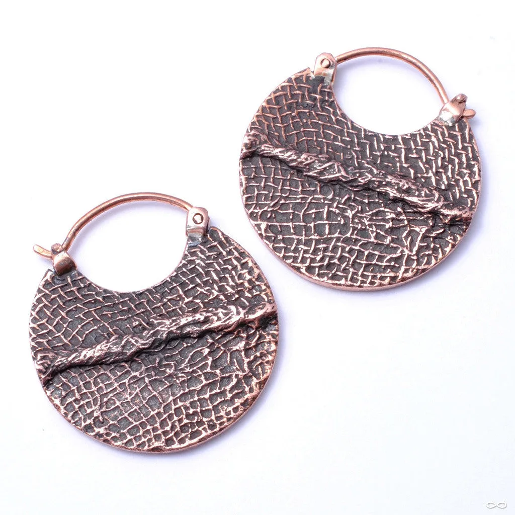 Stitch Earrings from Maya Jewelry