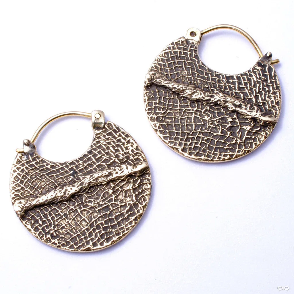 Stitch Earrings from Maya Jewelry
