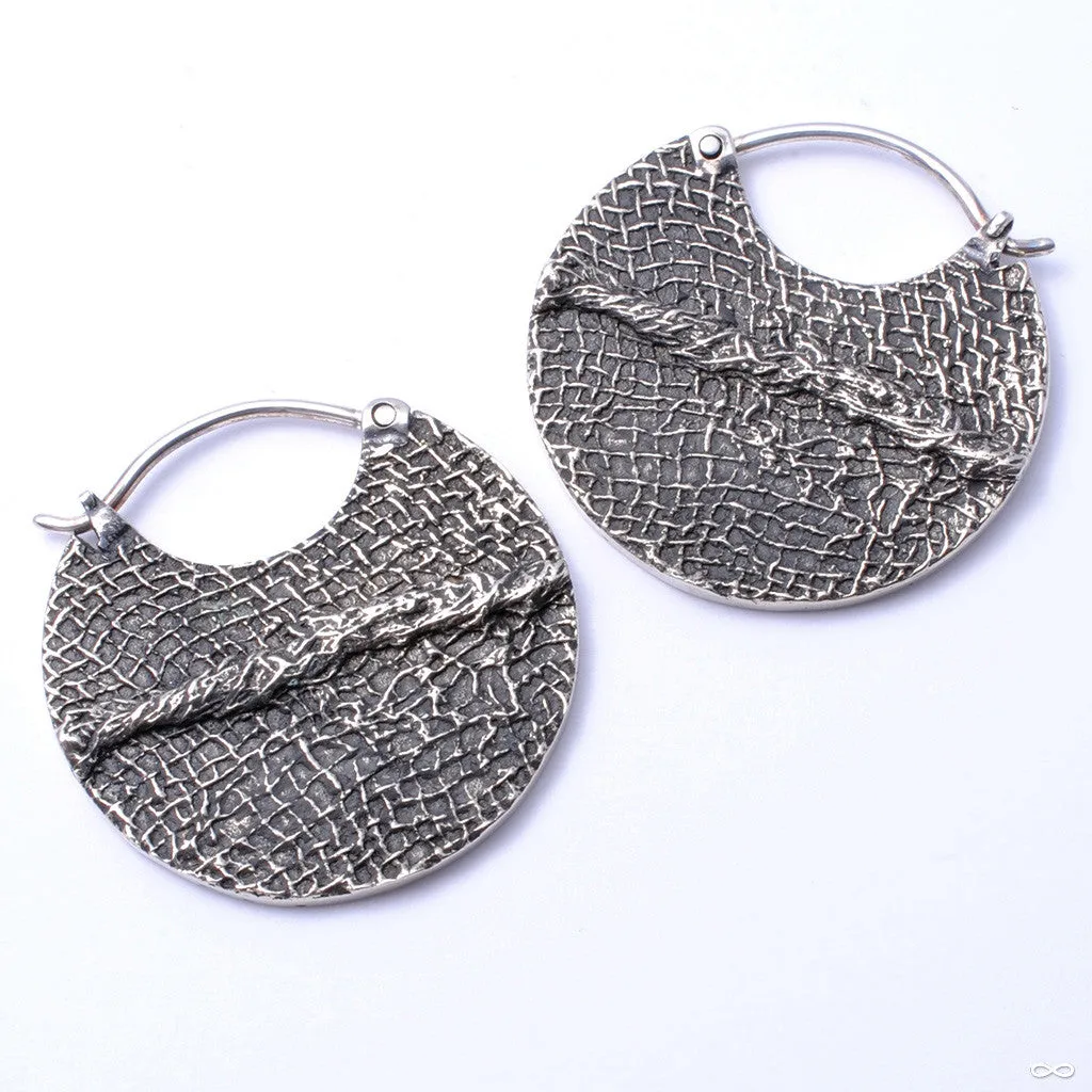Stitch Earrings from Maya Jewelry