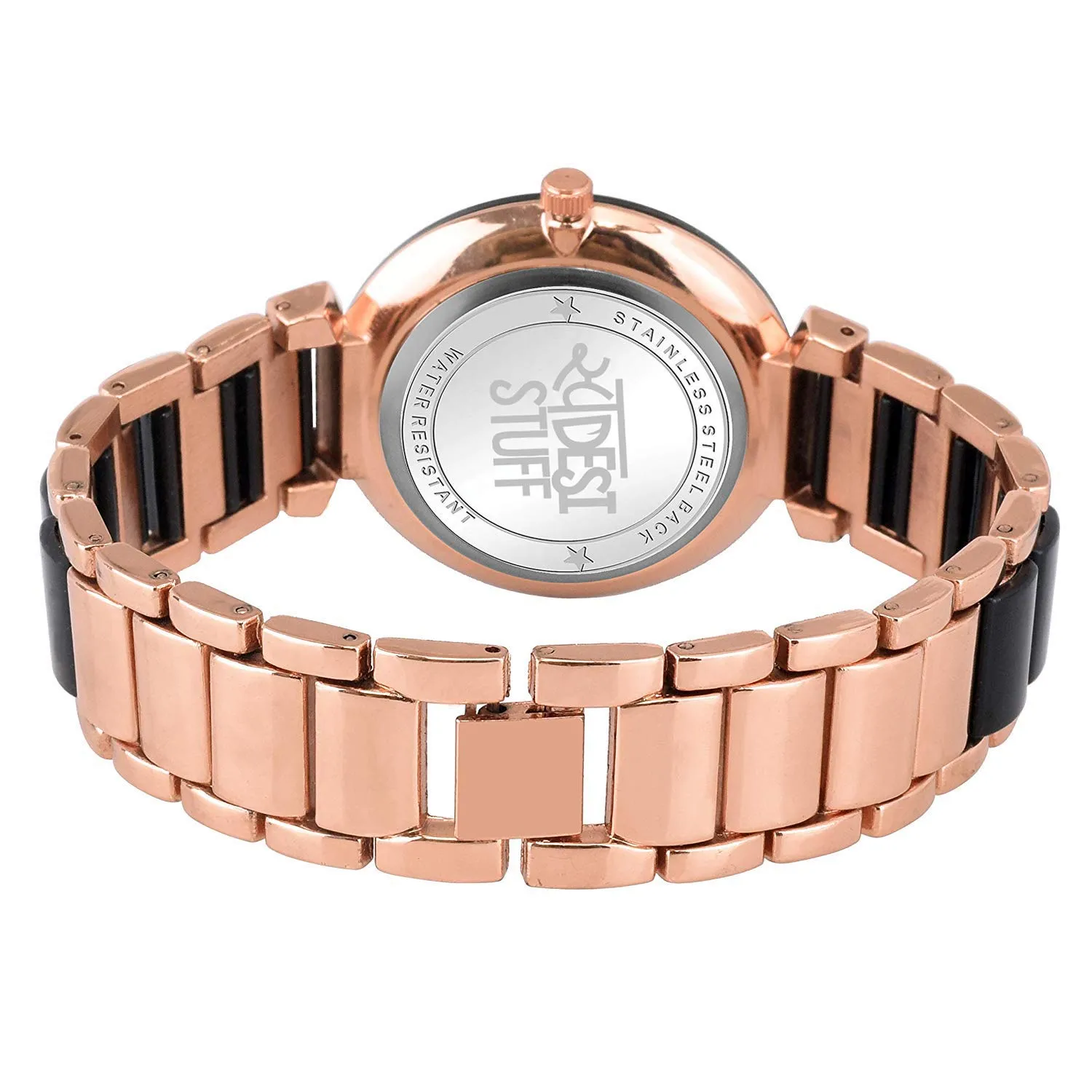 SWADESI STUFF BRACELET WATCH COLLECTION Analogue Women's Watch(Gold Dial Gold Colored Strap)