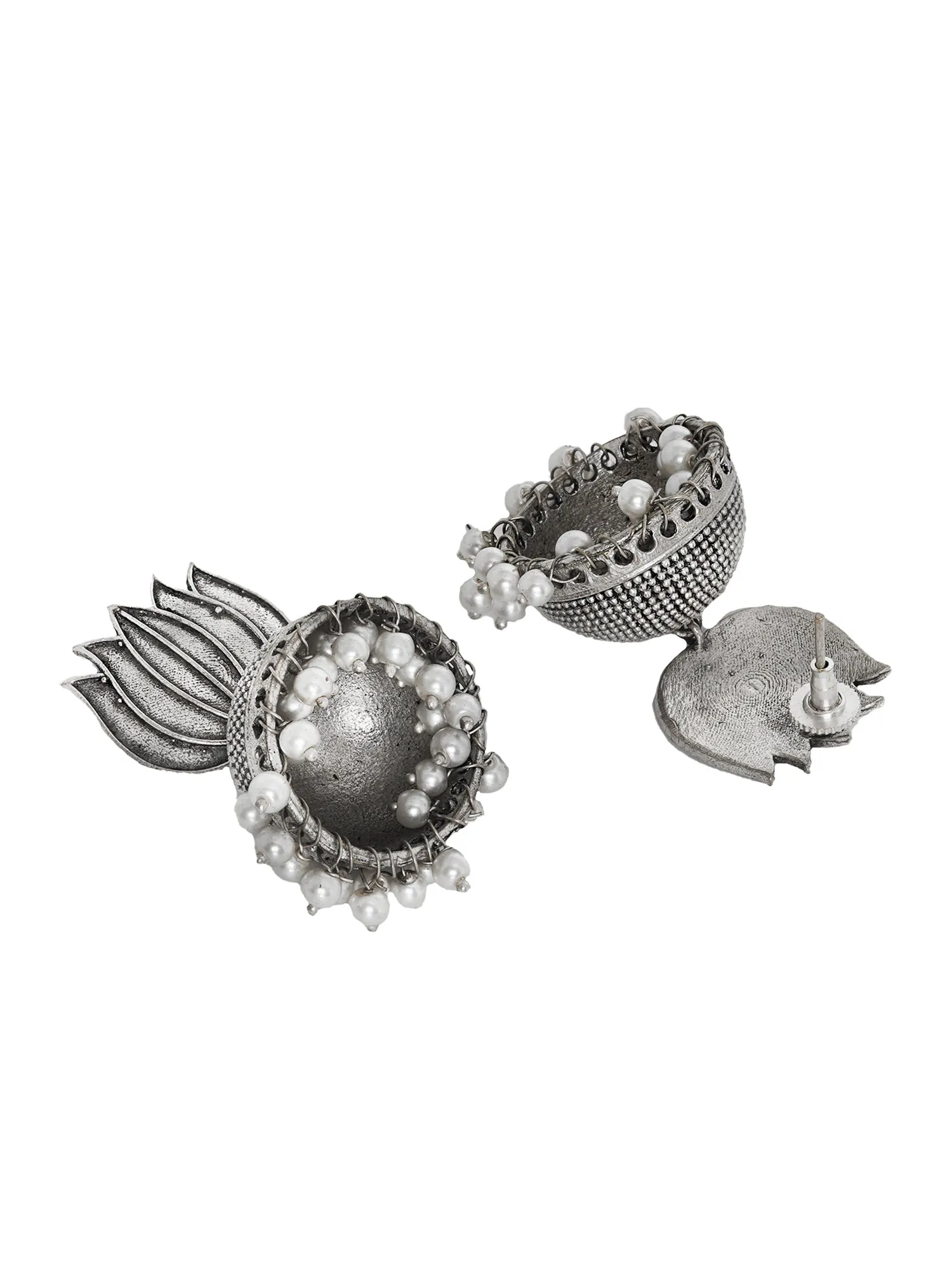 Teejh Almaa Silver Oxidised Jewelry Gift Set