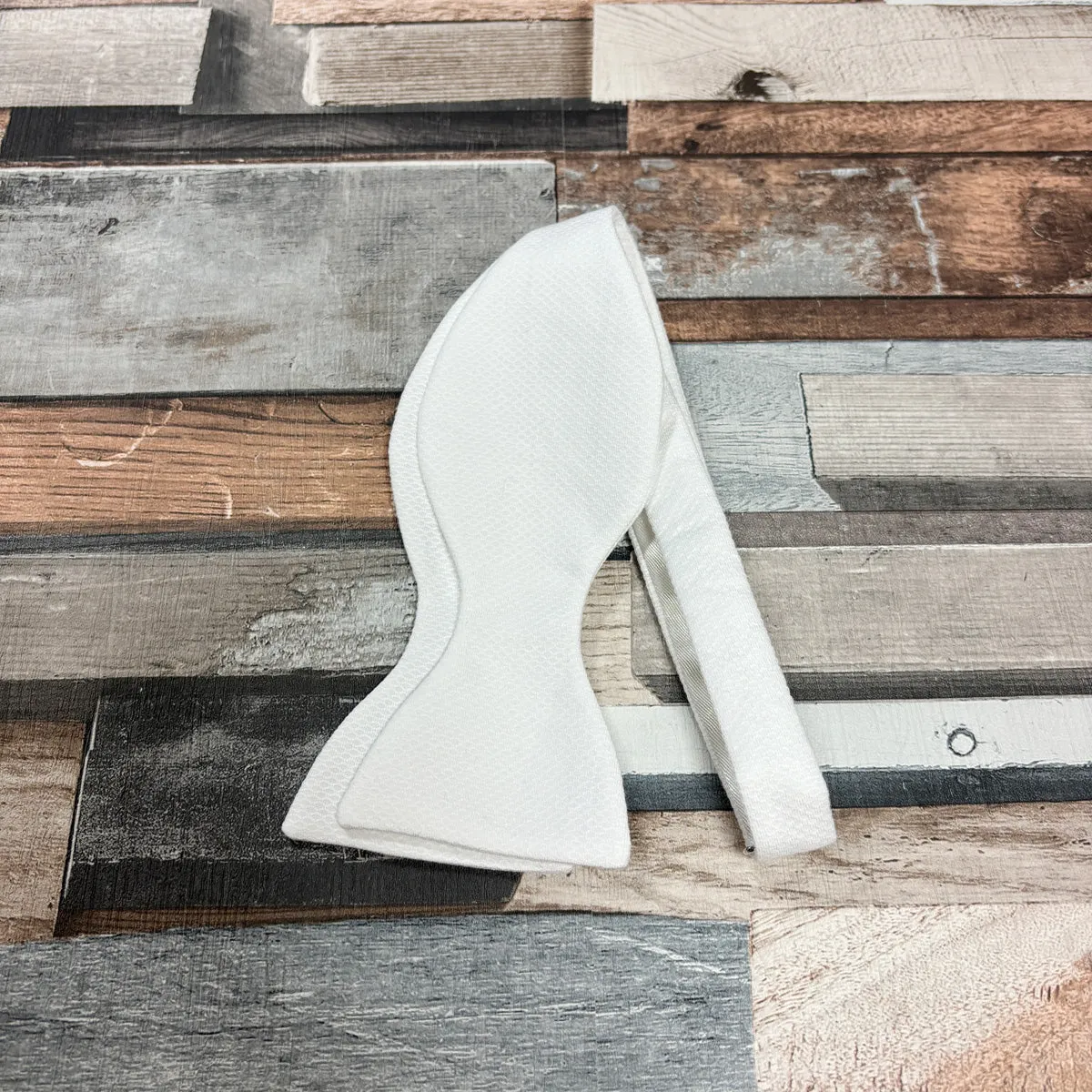 White Marcella Bow Tie
