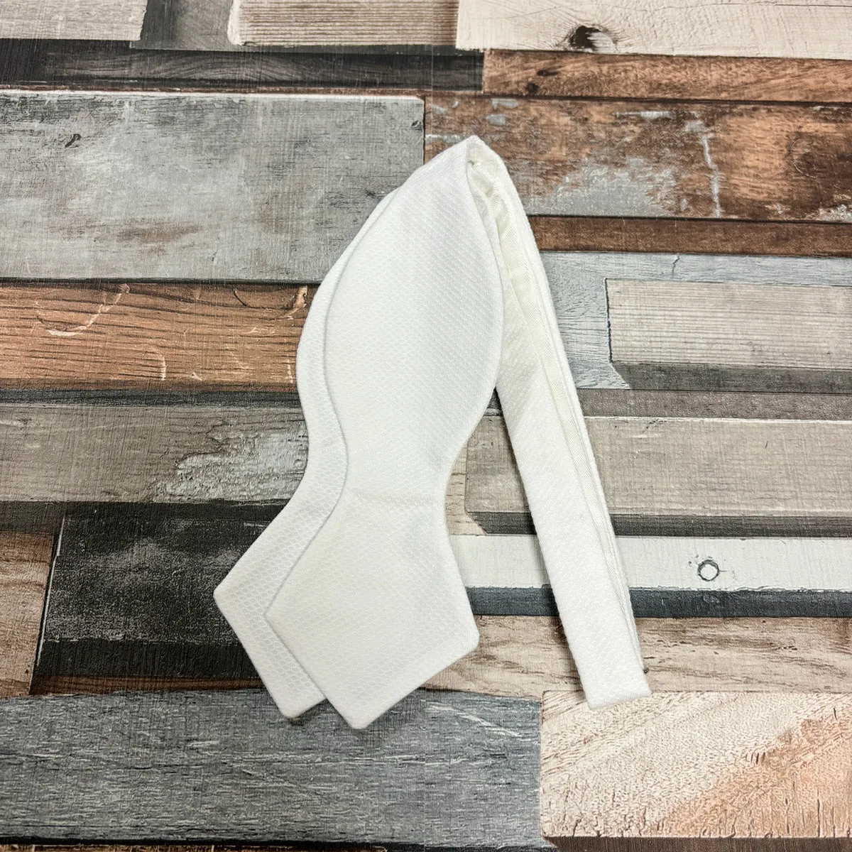 White Marcella Bow Tie